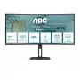 AOC V5 CU34V5C/BK arvutimonitor 86,4 cm (34 tolli) 3440 x 1440 pikslit Wide Quad HD LED must