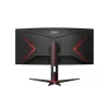34-tolline AOC CU34G2XP/BK VA monitor, 3440×1440, 21:9, 180 Hz, 1 ms, 2×HDMI, must