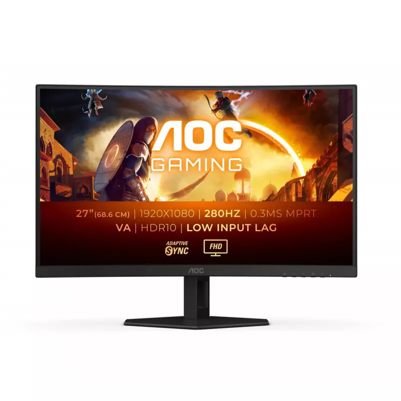 AOC G4 C27G4ZXE arvutimonitor 68,6 cm (27 tolli) 1920 x 1080 pikslit Full HD LED must, hall