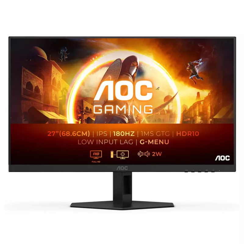 AOC 27G4XE arvutimonitor 68,6 cm (27 tolli) 1920 x 1080 pikslit Full HD LCD must, hall