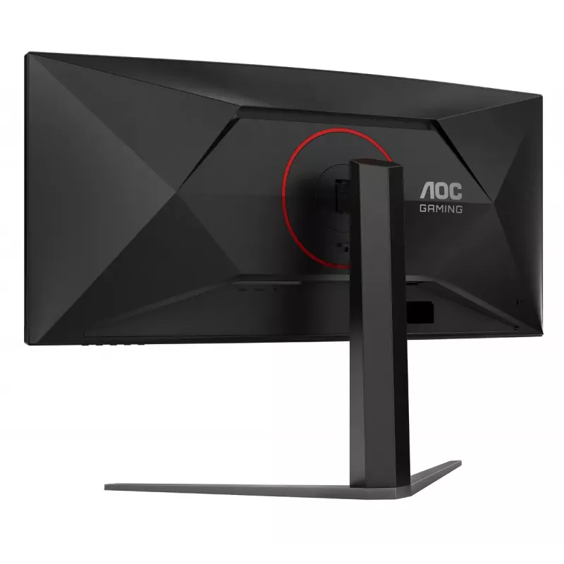 AOC G4 CU34G4 arvutimonitor 86,4 cm (34 tolli) 3440 x 1440 pikslit Wide Quad HD LED must, punane