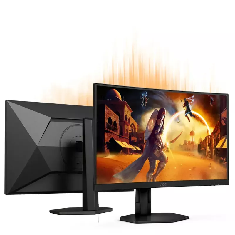 AOC G4 CU34G4 arvutimonitor 86,4 cm (34 tolli) 3440 x 1440 pikslit Wide Quad HD LED must, punane