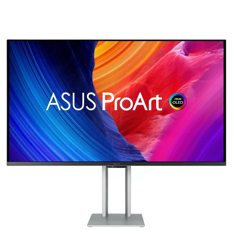 ASUS ProArt OLED PA32UCDM arvutimonitor 80 cm (31,5 tolli) 3840 x 2160 pikslit 4K Ultra HD QD-OLED hõbedane