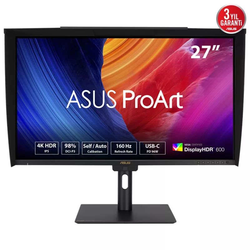 ASUS ProArt PA27UCGE arvutimonitor 68,6 cm (27 tolli) 3840 x 2160 pikslit 4K Ultra HD LED must