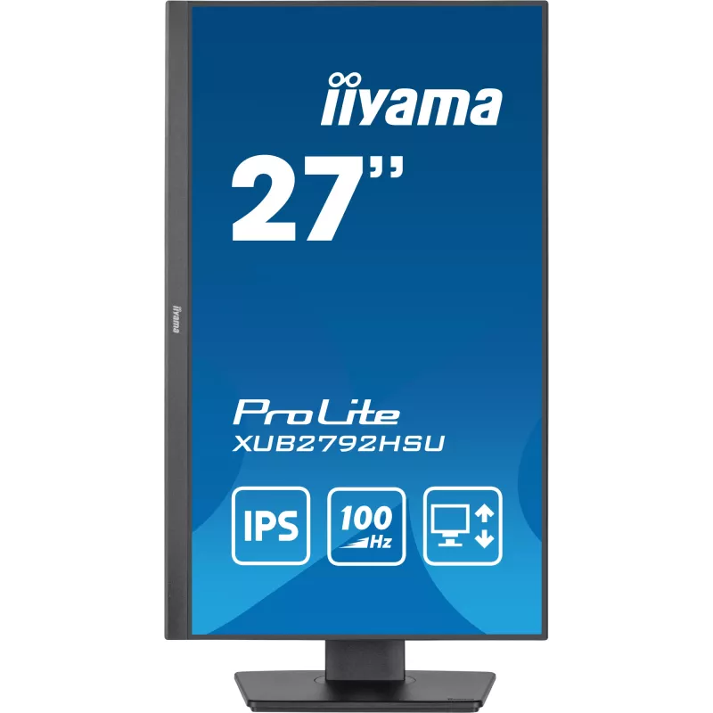 iiyama XUB2792HSU-B6 arvutimonitor 68,6 cm (27 tolli) 1920 x 1080 pikslit Full HD LED must