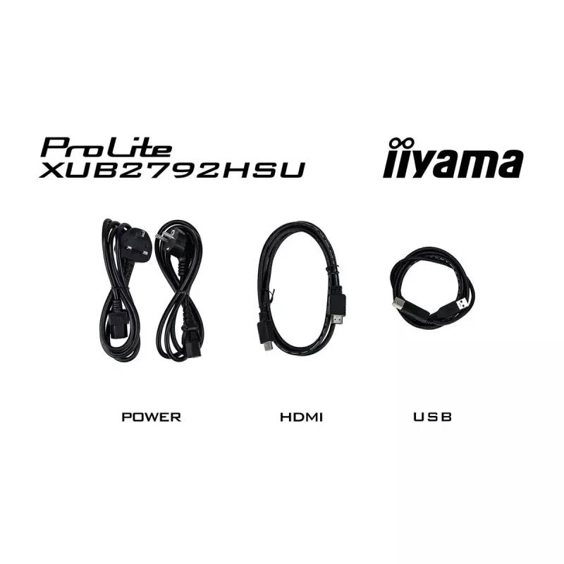 iiyama ProLite XUB2792HSU-W6 arvutimonitor 68,6 cm (27 tolli) 1920 x 1080 pikslit Full HD LED Valge