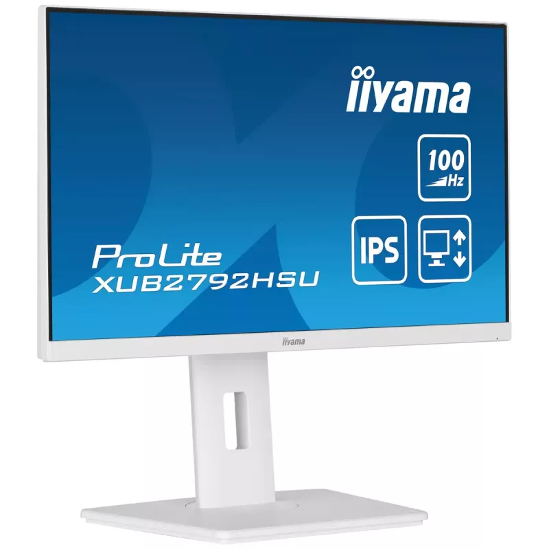 iiyama ProLite XUB2792HSU-W6 arvutimonitor 68,6 cm (27 tolli) 1920 x 1080 pikslit Full HD LED Valge