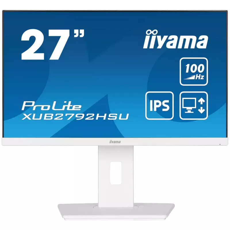 iiyama ProLite XUB2792HSU-W6 arvutimonitor 68,6 cm (27 tolli) 1920 x 1080 pikslit Full HD LED Valge