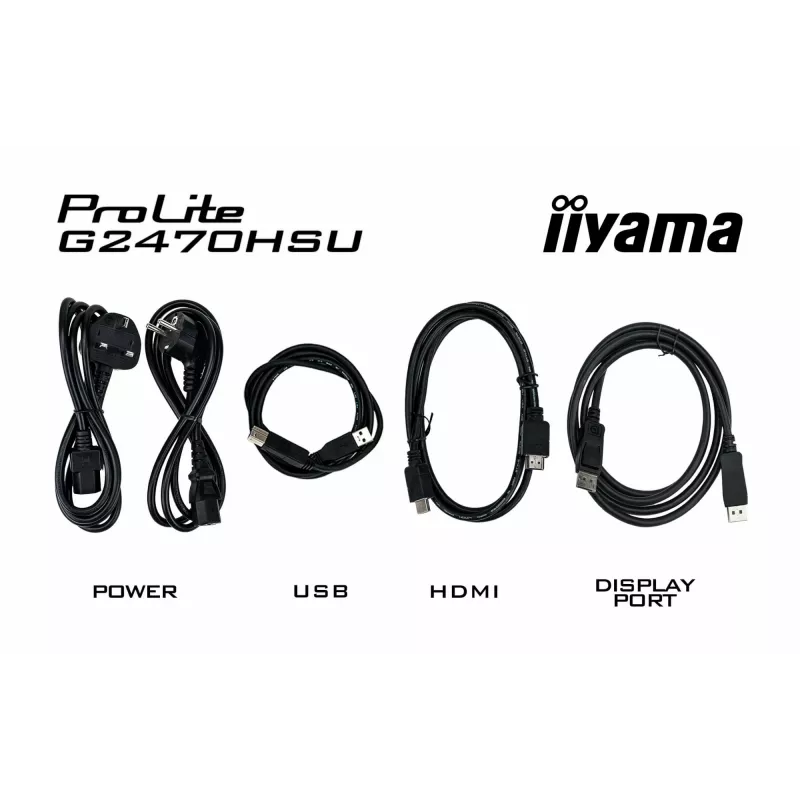 iiyama G-MASTER G2470HSU-B6 arvutimonitor 60,5 cm (23,8 tolli) 1920 x 1080 pikslit Full HD LCD must