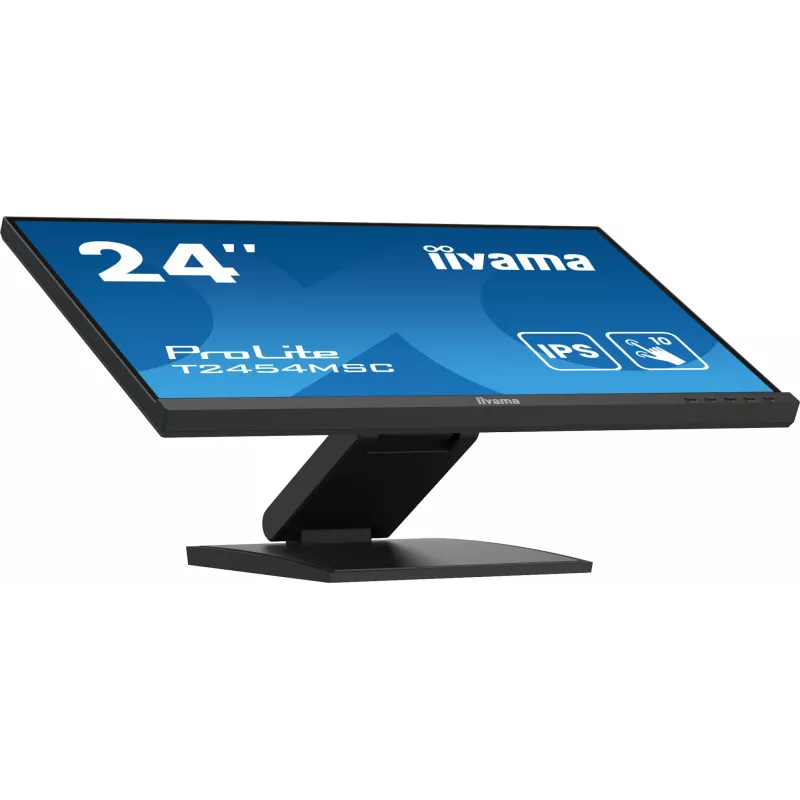 iiyama ProLite T2454MSC-B2AG arvutimonitor 60,5 cm (23,8 tolli) 1920 x 1080 pikslit Full HD LED puuteekraan mitme kasutajaga must