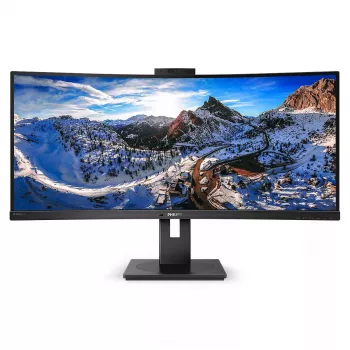 Philips P Line 346P1CRH/00 arvutimonitor 86,4 cm (34 tolli) 3440 x 1440 pikslit UltraWide Quad HD LED must
