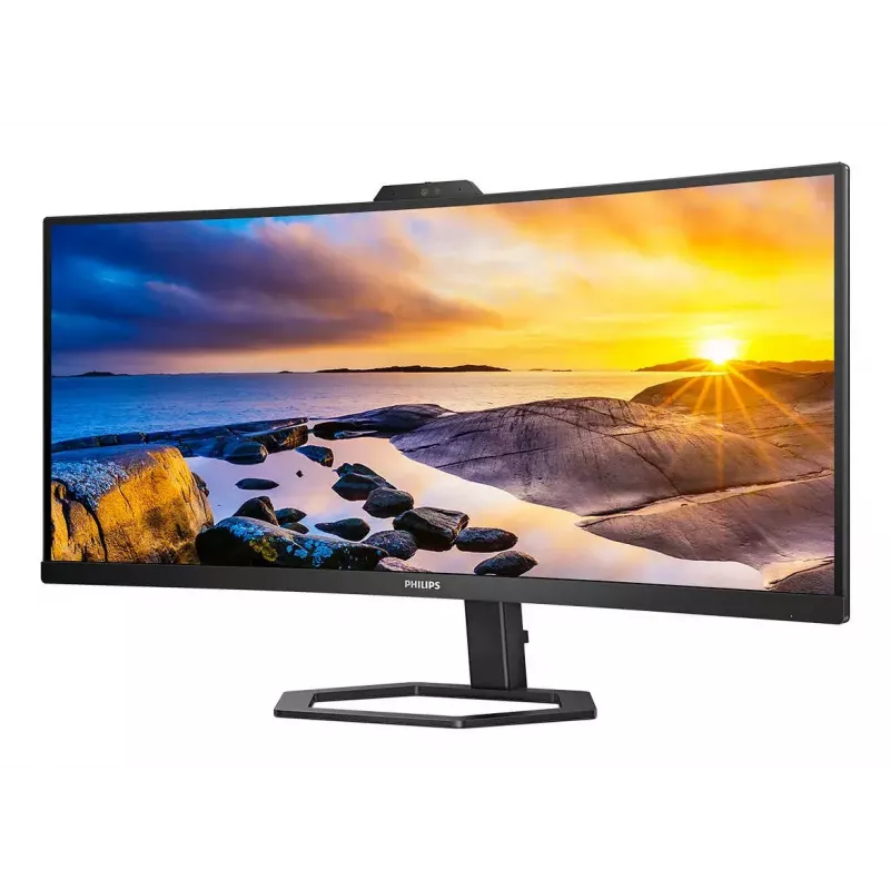 Philips 5000 seeria 34E1C5600HE/00 arvutimonitor 86,4 cm (34 tolli) 3440 x 1440 pikslit 4K Ultra HD LED must