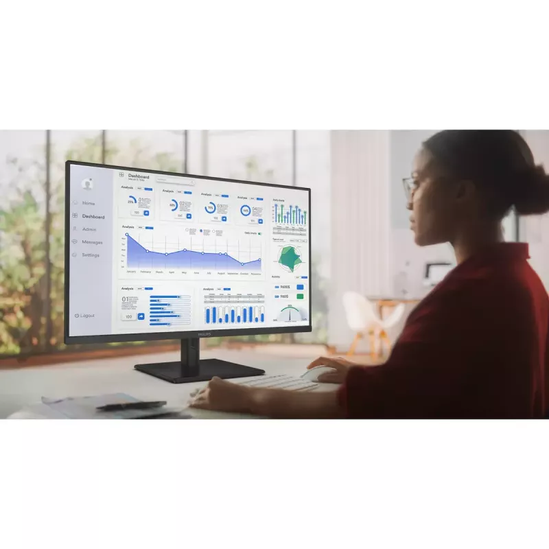 Philips 1000 seeria 32E1N1800LA/00 arvutimonitor 80 cm (31,5 tolli) 3840 x 2160 pikslit 4K Ultra HD LCD must