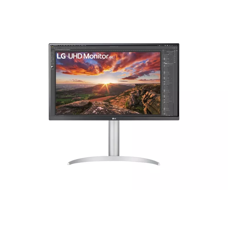 LG 27UP85NP-W arvutimonitor 68.6 cm (27 tolli) 3840 x 2160 pikslit 4K Ultra HD LED Hõbedane
