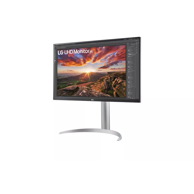 LG 27UP85NP-W arvutimonitor 68.6 cm (27 tolli) 3840 x 2160 pikslit 4K Ultra HD LED Hõbedane