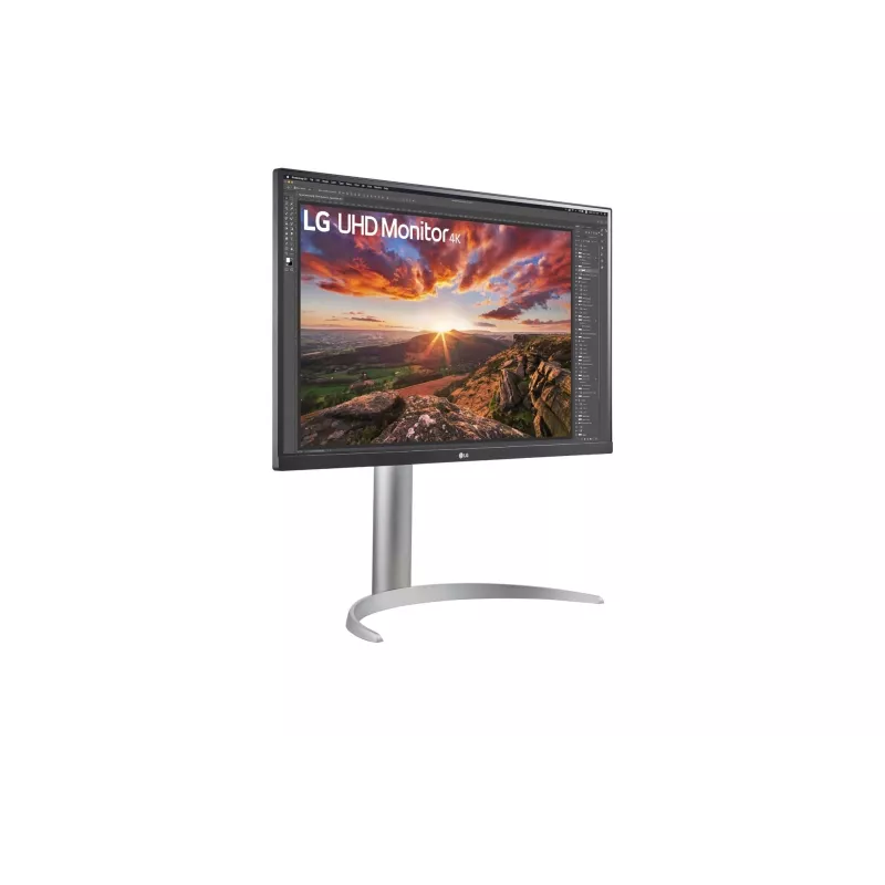 LG 27UP85NP-W arvutimonitor 68.6 cm (27 tolli) 3840 x 2160 pikslit 4K Ultra HD LED Hõbedane