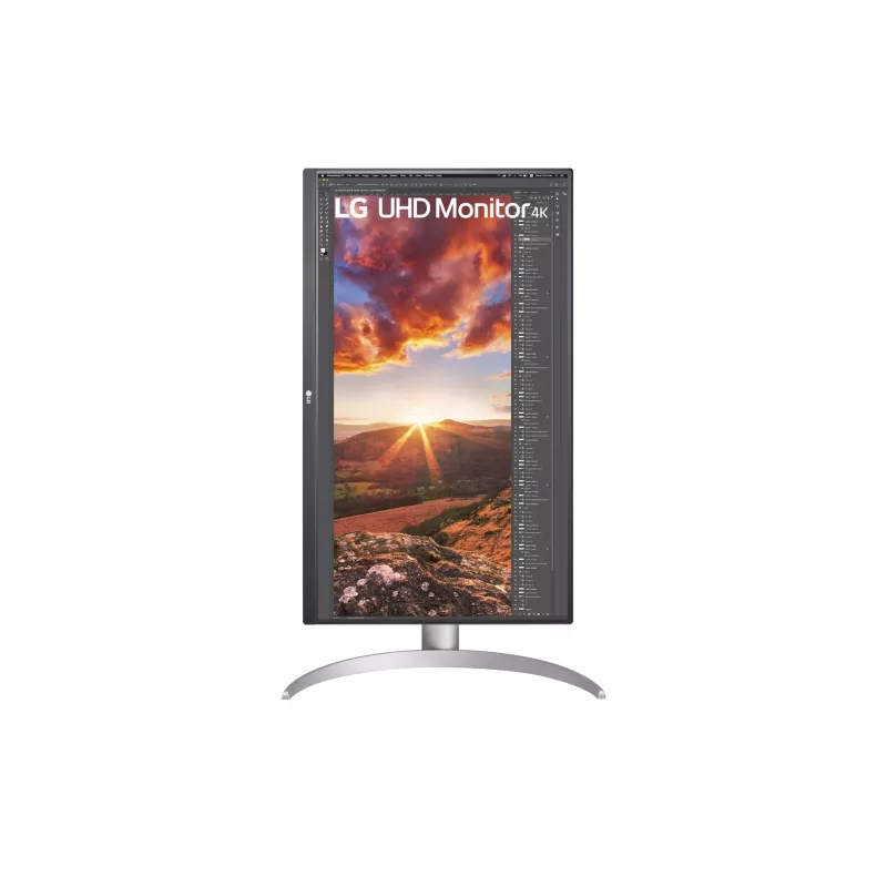 LG 27UP85NP-W arvutimonitor 68.6 cm (27 tolli) 3840 x 2160 pikslit 4K Ultra HD LED Hõbedane