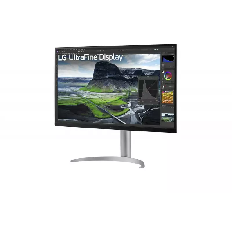 Monitor LG 32UQ850V-W 31,5-tolline 4K Ultra HD (3840×2160) IPS LED, 60Hz, HDR400, USB-C PD 90W, kõrguse/kalde/pöörde reguleerimine, VESA