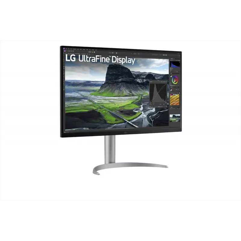 Monitor LG 32UQ850V-W 31,5-tolline 4K Ultra HD (3840×2160) IPS LED, 60Hz, HDR400, USB-C PD 90W, kõrguse/kalde/pöörde reguleerimine, VESA