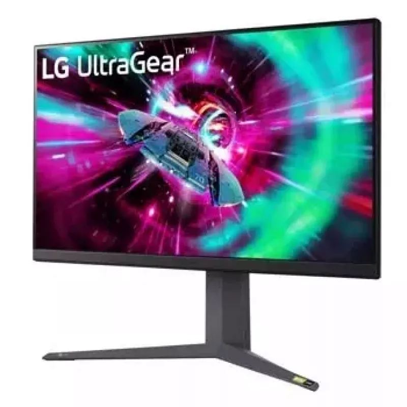 LG 32GR93U-B arvutikuvar 80 cm (31,5 tolli) 3840 x 2160 pikslit 4K Ultra HD LCD must