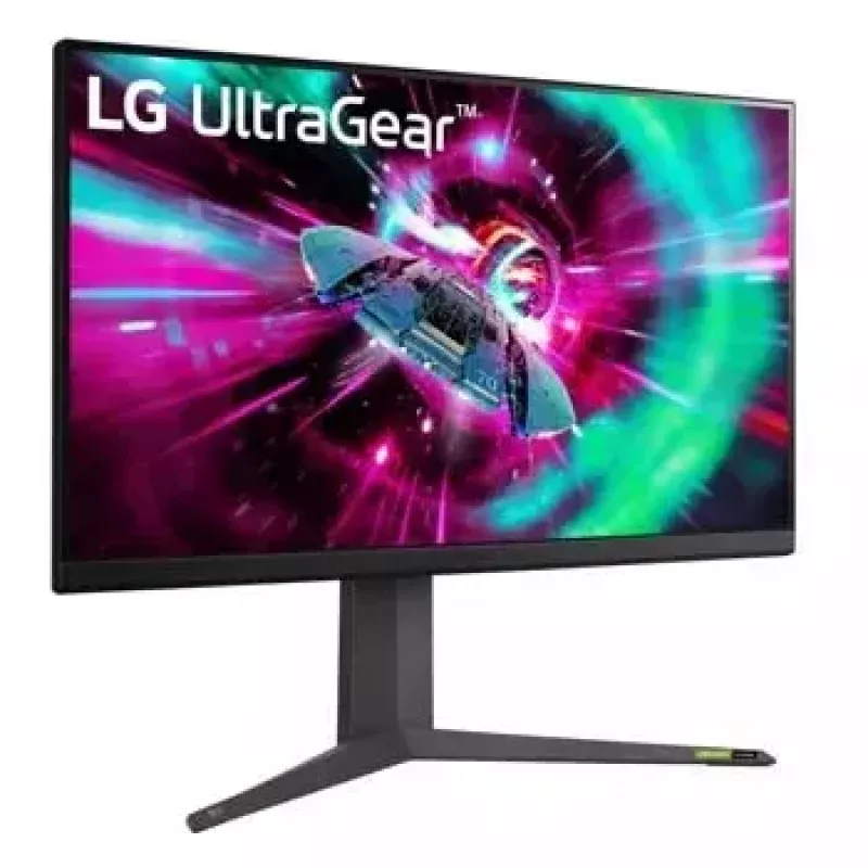 LG 32GR93U-B arvutikuvar 80 cm (31,5 tolli) 3840 x 2160 pikslit 4K Ultra HD LCD must
