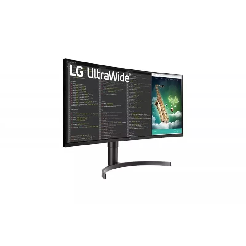 LG 35WN75CP-B.AEU arvutimonitor 88,9 cm (35 tolli) 3440 x 1440 pikslit 4K Ultra HD LED Must