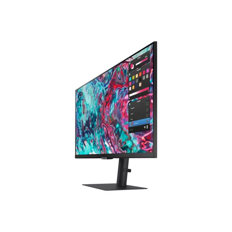 Samsung S80TB arvutimonitor 68,6 cm (27 tolli) 3840 x 2160 pikslit 4K Ultra HD LED must