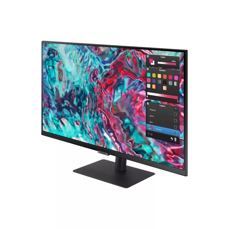 Samsung S80TB arvutimonitor 68,6 cm (27 tolli) 3840 x 2160 pikslit 4K Ultra HD LED must
