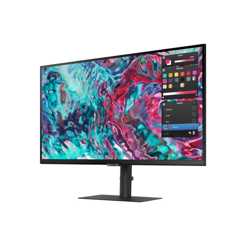 Samsung S80TB arvutimonitor 68,6 cm (27 tolli) 3840 x 2160 pikslit 4K Ultra HD LED must