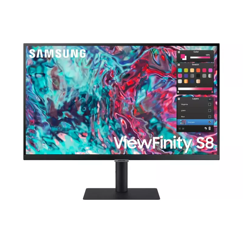 Samsung S80TB arvutimonitor 68,6 cm (27 tolli) 3840 x 2160 pikslit 4K Ultra HD LED must