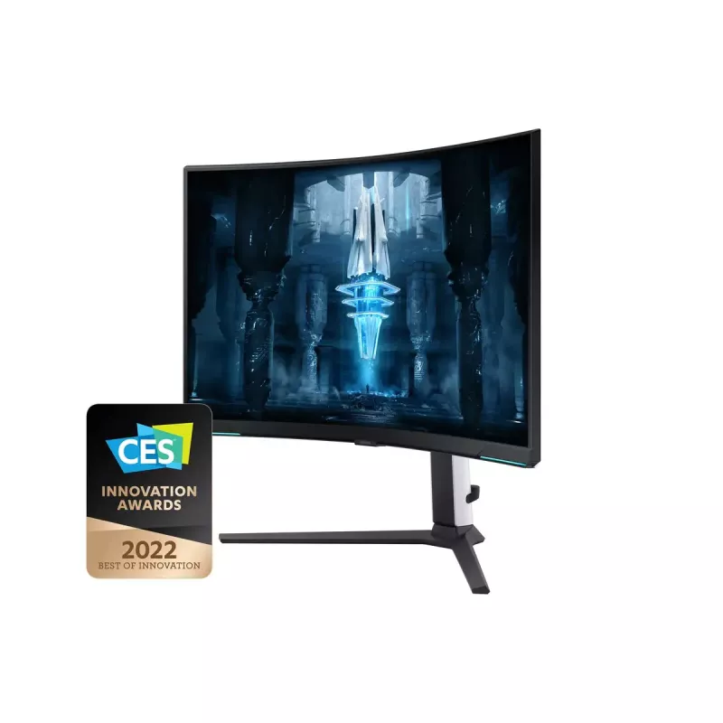 Samsung G85NB arvutimonitor 81,3 cm (32 tolli) 3840 x 2160 pikslit 4K Ultra HD LED Valge