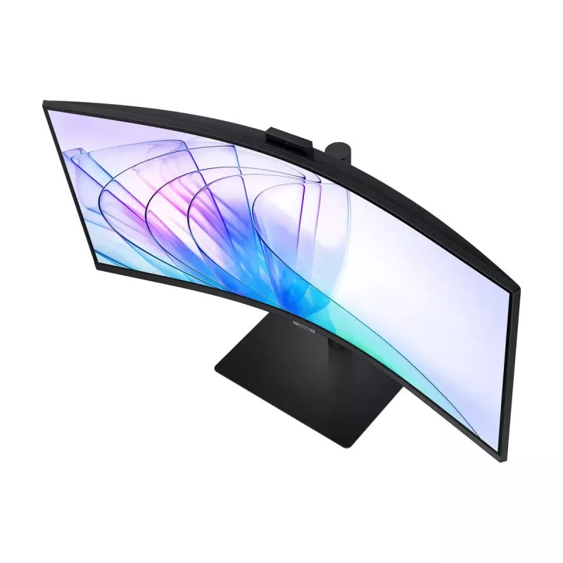 34-tolline Samsung S65VC UltraWide Quad HD 3440x1440 kumer VA LCD monitor USB-C PD 90W, sisseehitatud kõlarite ja 100 Hz-ga
