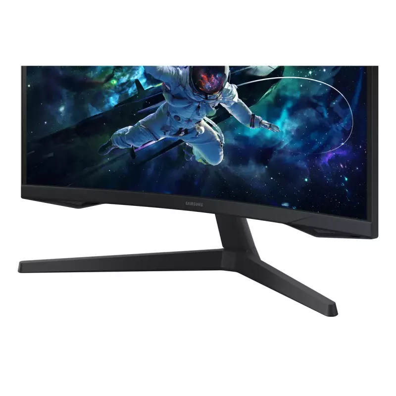 Monitor Samsung G55C 27 tolli Quad HD 2560x1440 VA LED Kumer 1000R, 165Hz, 1ms, FreeSync, VESA, Must