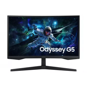 Samsung G55C arvutikuvar 68,6 cm (27 tolli) 2560 x 1440 pikslit Wide Quad HD LED must