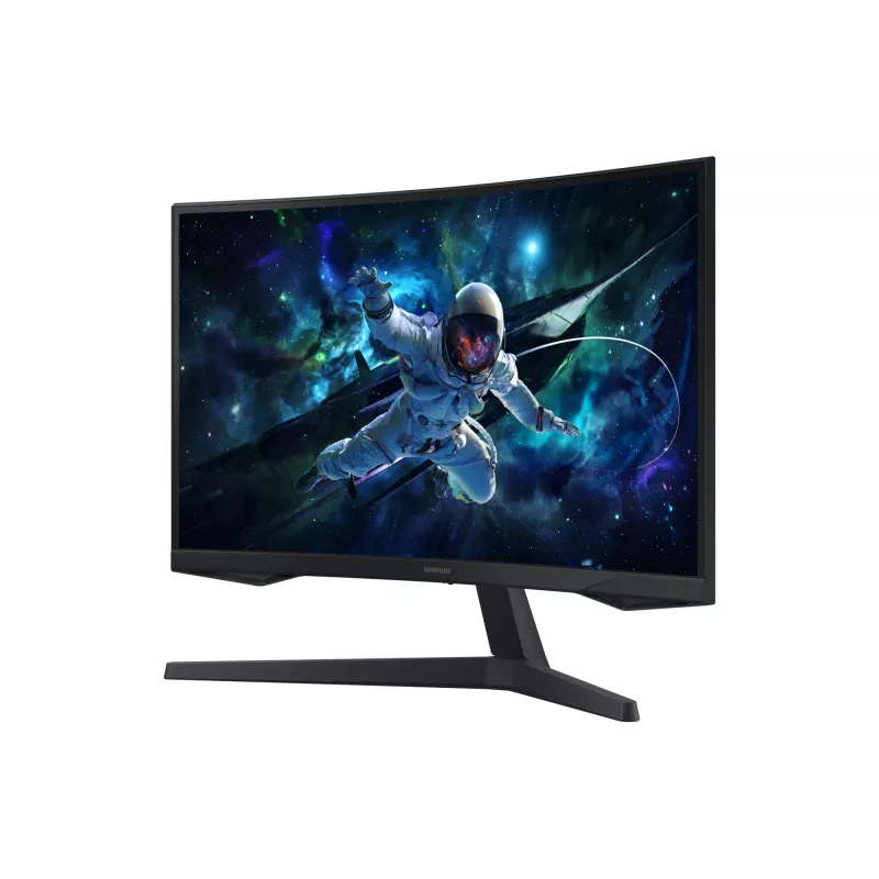 Samsung G55C arvutikuvar 68,6 cm (27 tolli) 2560 x 1440 pikslit Wide Quad HD LED must