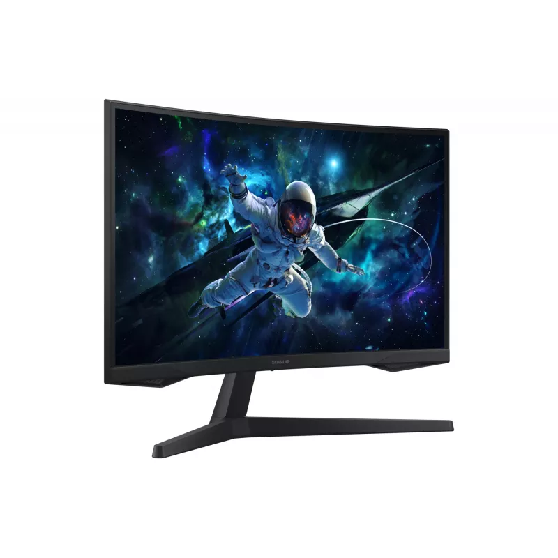 Samsung G55C arvutikuvar 68,6 cm (27 tolli) 2560 x 1440 pikslit Wide Quad HD LED must