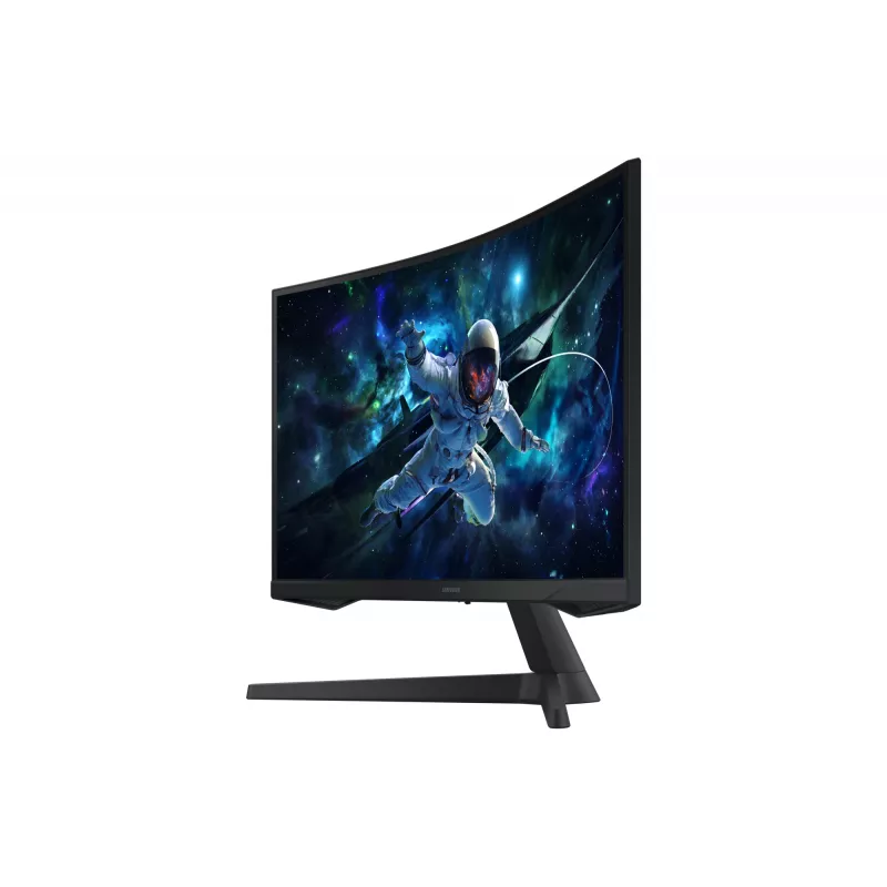 Samsung G55C arvutikuvar 68,6 cm (27 tolli) 2560 x 1440 pikslit Wide Quad HD LED must