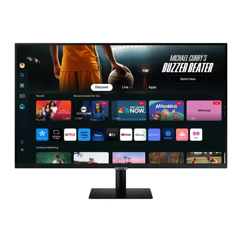 Samsung M70D arvutimonitor 81,3 cm (32 tolli) 3840 x 2160 pikslit 4K Ultra HD LED must