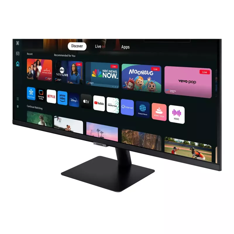 Samsung M70D arvutimonitor 81,3 cm (32 tolli) 3840 x 2160 pikslit 4K Ultra HD LED must