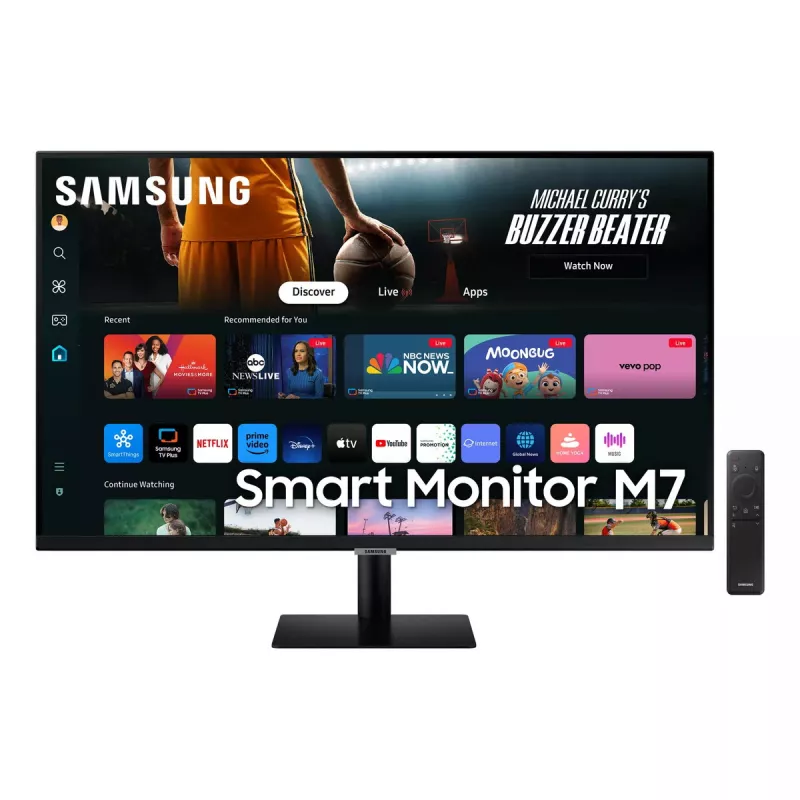 Samsung M70D arvutimonitor 81,3 cm (32 tolli) 3840 x 2160 pikslit 4K Ultra HD LED must