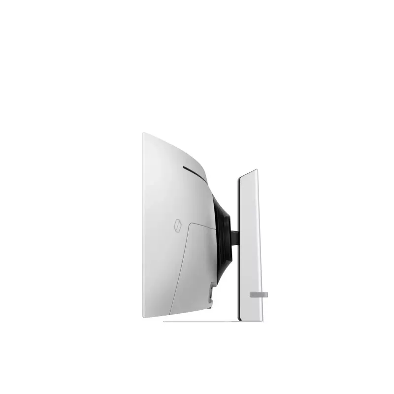 49-tolline OLED-kaarega monitor Samsung S49DG910SU — Dual QHD 5120×1440, 32:9, 0,03 ms, 2×USB-C, VESA, kõrguse reguleerimine