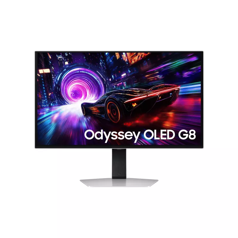 Monitor Samsung S32FG810SU 32 tolli OLED 2160 x 3840 4K UHD, 0,03 ms, 178° vaatenurk, VESA, kõrguse reguleerimine, hõbedane