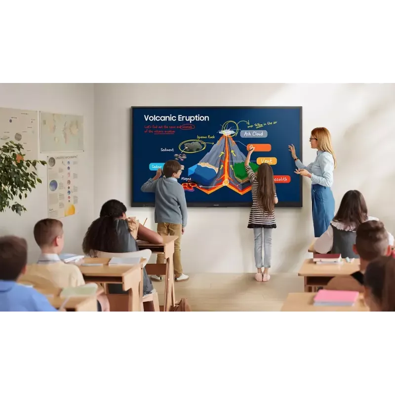 Monitor Samsung LH86WAFWLGCXEN 86-tolline puuteekraan 3840 x 2160