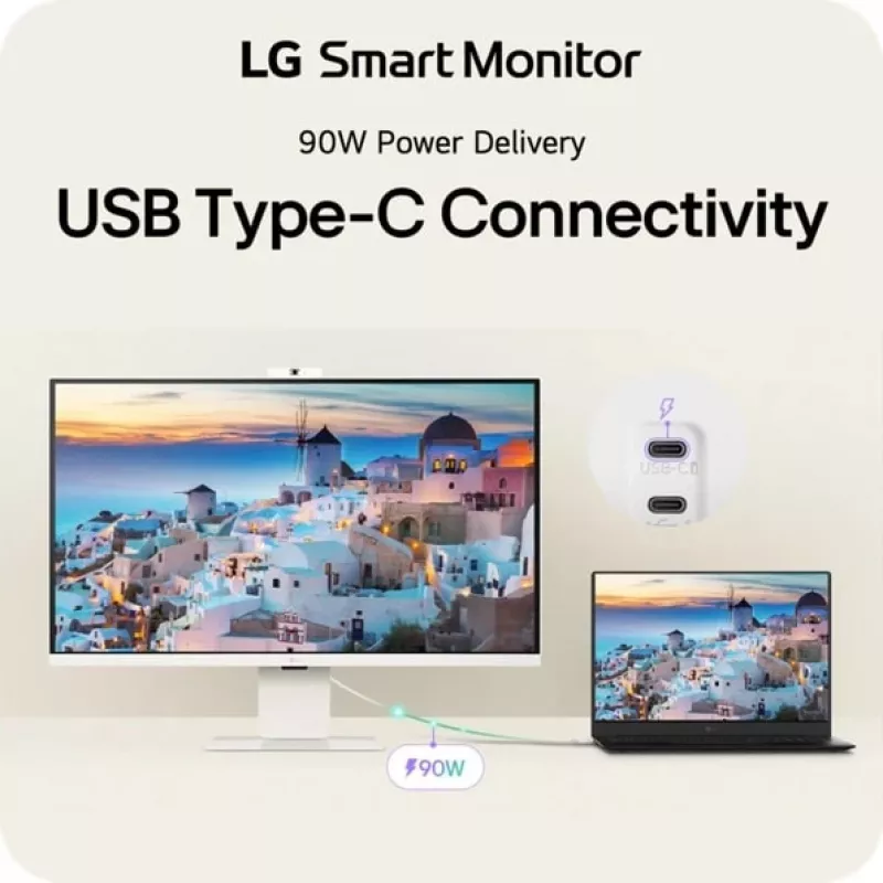 LG 32U850SA-W arvutimonitor 80 cm (31.5 tolli) 3840 x 2160 pikslit 4K Ultra HD LED Valge