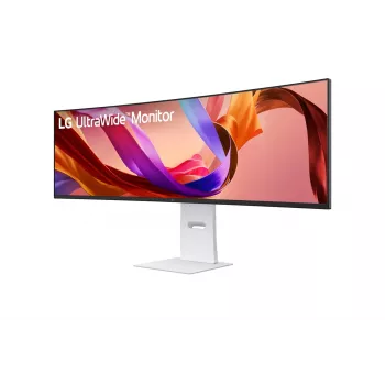 LG 49U950A-W arvutimonitor 124,5 cm (49 tolli) 5120 x 1440 pikslit Dual QHD LED Must, Valge