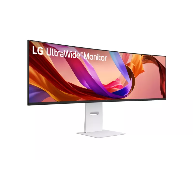 LG 49U950A-W arvutimonitor 124,5 cm (49 tolli) 5120 x 1440 pikslit Dual QHD LED Must, Valge