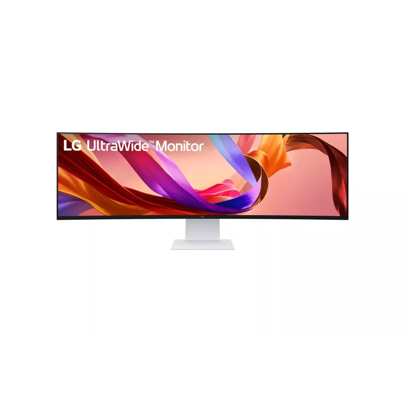 LG 49U950A-W arvutimonitor 124,5 cm (49 tolli) 5120 x 1440 pikslit Dual QHD LED Must, Valge