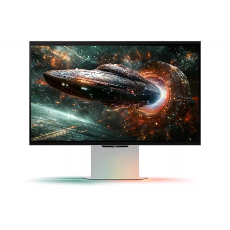 Samsung G90XF arvutimonitor 68,6 cm (27 tolli) 3840 x 2160 pikslit 4K Ultra HD LCD hõbedane