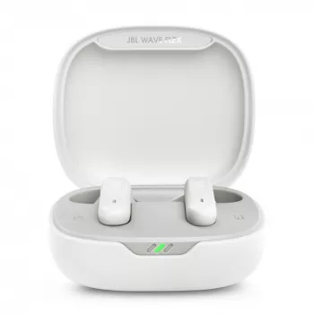 JBL Wave Flex 2 Peakomplekt Juhtmevaba Kõrvasisesed Kõned/Muusika USB USB-C Bluetooth Valge