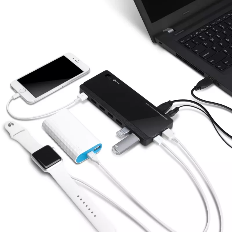 TP-Link UH720 USB 3.2 Gen 1 (3.1 Gen 1) Micro-B 5000 Mbit/s Must